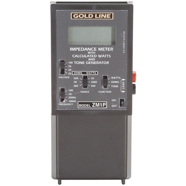 Main product image for Gold Line ZM-1P Impedance Meter with Protecti 390-827